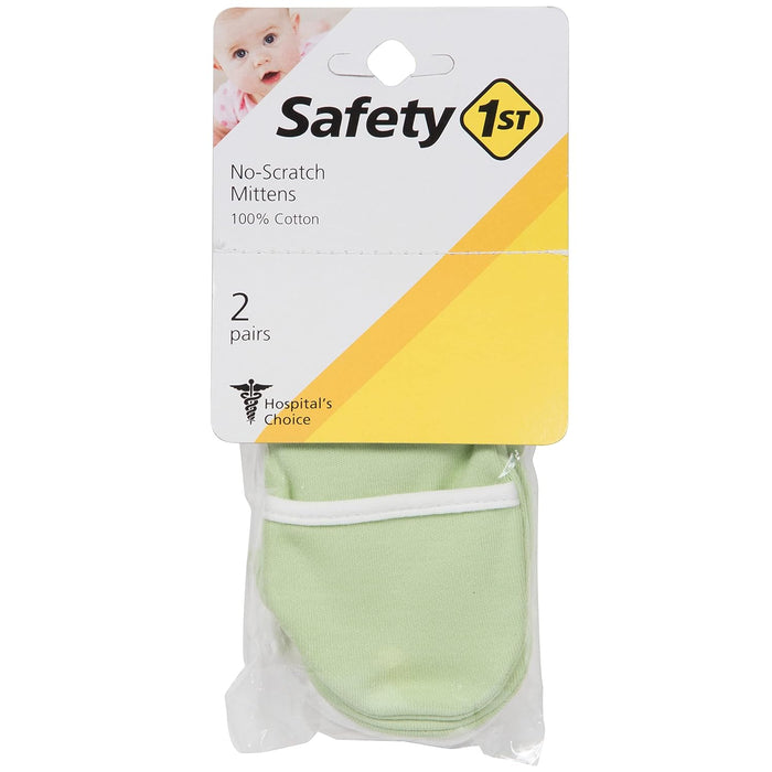 Safety 1st No Scratch Mittens - Green