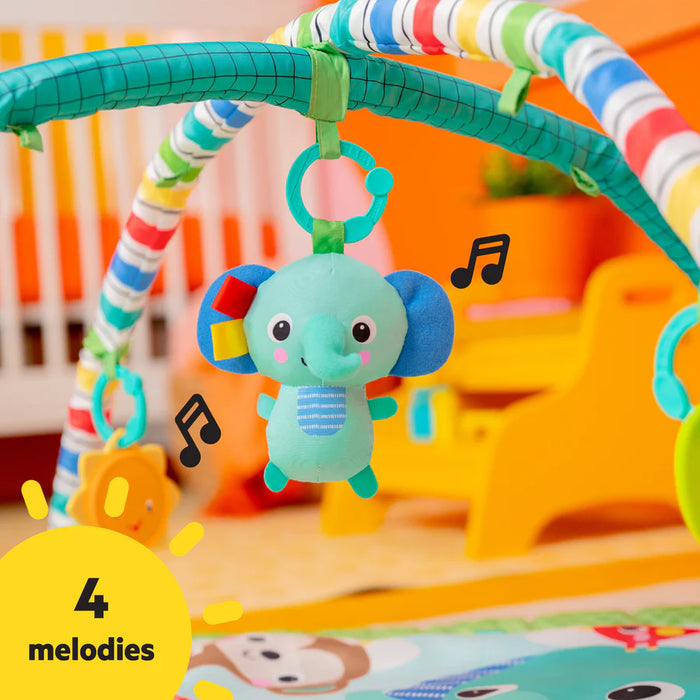 Bright Starts Wild Wiggles Baby Activity Gym, Green