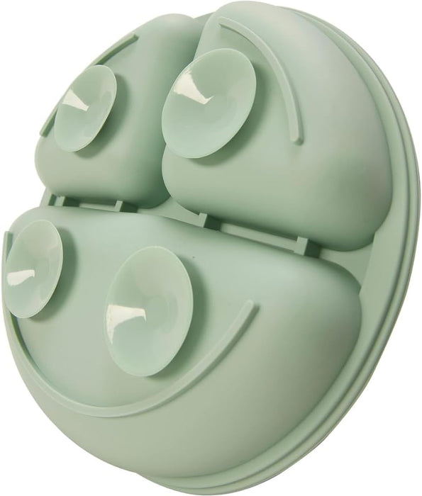 Buba Silicone Plate with Suction Cup - Green - Preggy Plus