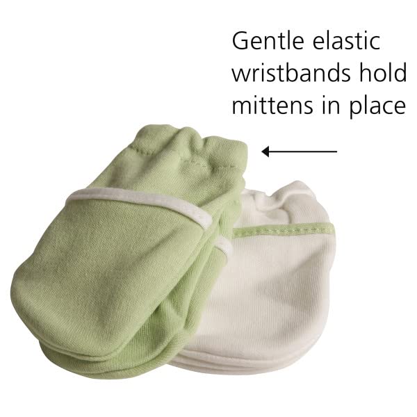 Safety 1st No Scratch Mittens - Green