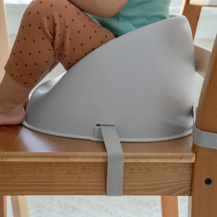 Ingenuity My Spot Easy-Clean Baby Booster Seat Feeding Chair - Grey