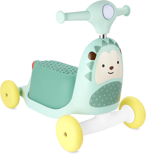 Skip Hop Zoo 3-In-1 Wagon/Ride On/Scooter Toy - Hedgehog - Preggy Plus