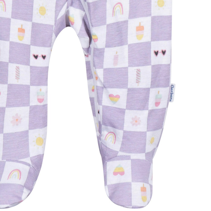 Gerber Baby Girls Ice Cream Sleep 'N Play, Newborn (583355 G06 NB2) - Preggy Plus