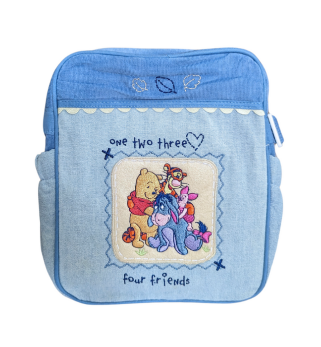 Winnie the Pooh & Friends Diaper Bag (Light Blue)