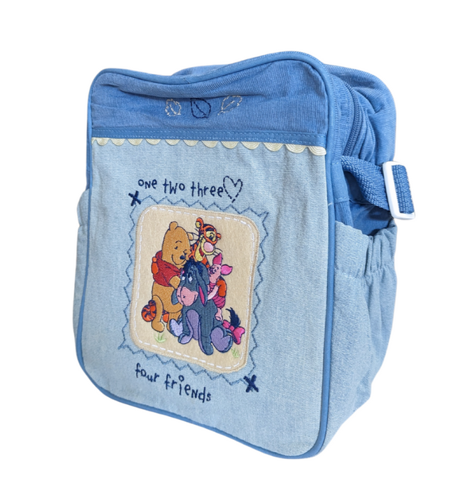 Winnie the Pooh & Friends Diaper Bag (Light Blue)