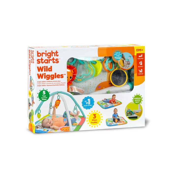 Bright Starts Wild Wiggles Jungle Jubilee FoldAway Activity Gym