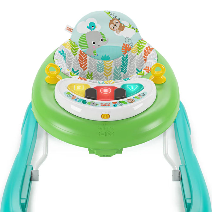 Bright Starts Tiny Trek Walker, Jungle Vines, 2-in-1 Walker