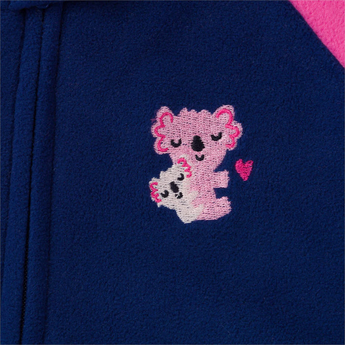 Gerber 2-Pack Baby & Toddler Girls Koala Fleece Pajamas, 12 Months (535262Y G05 12M) - Preggy Plus