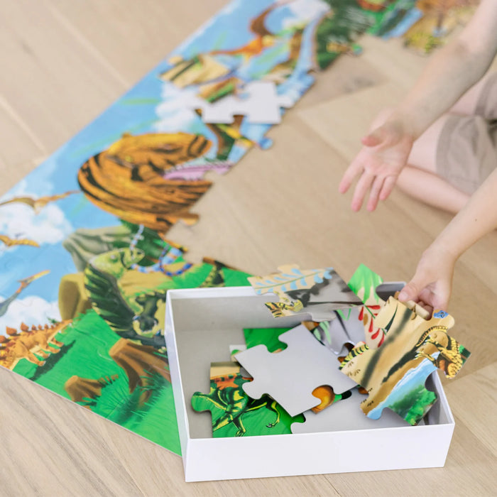 Melissa & Doug Land of Dinosaurs Floor Puzzle - 48 Pieces