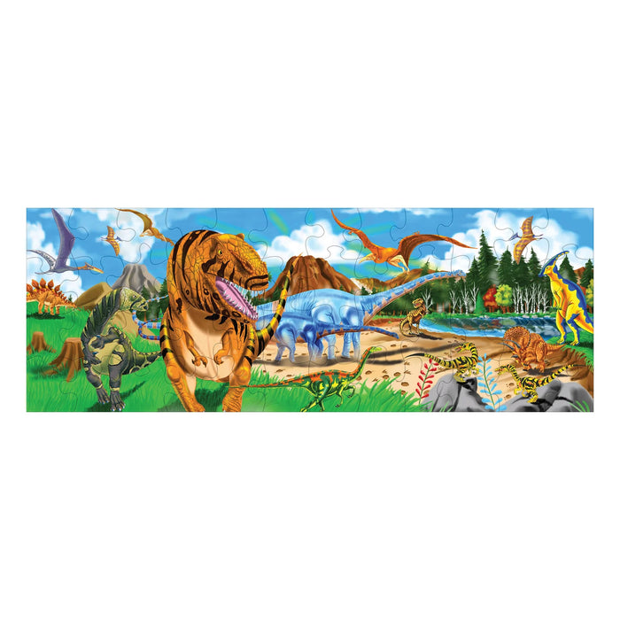 Melissa & Doug Land of Dinosaurs Floor Puzzle - 48 Pieces