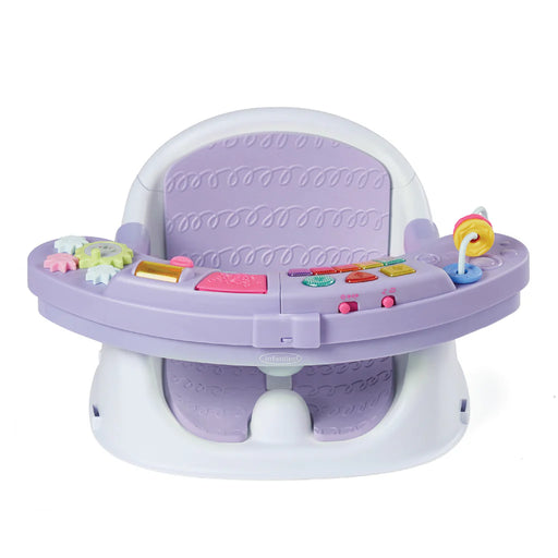 Infantino Music & Lights 3-in-1 Discovery Booster Seat - Lavender - Preggy Plus