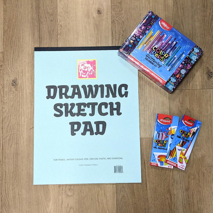 Lion Brand Art Sketch Pad, 17x22", 15 sheets