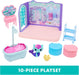 New & Discounted Gabby’s Dollhouse, Primp and Pamper Bathroom with Mercat Figure - Preggy Plus