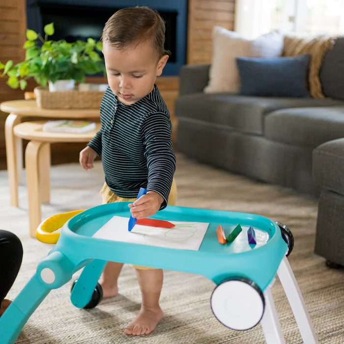 Baby Einstein Musical Mix N Roll 4-in-1 Baby Walker and Activity Table