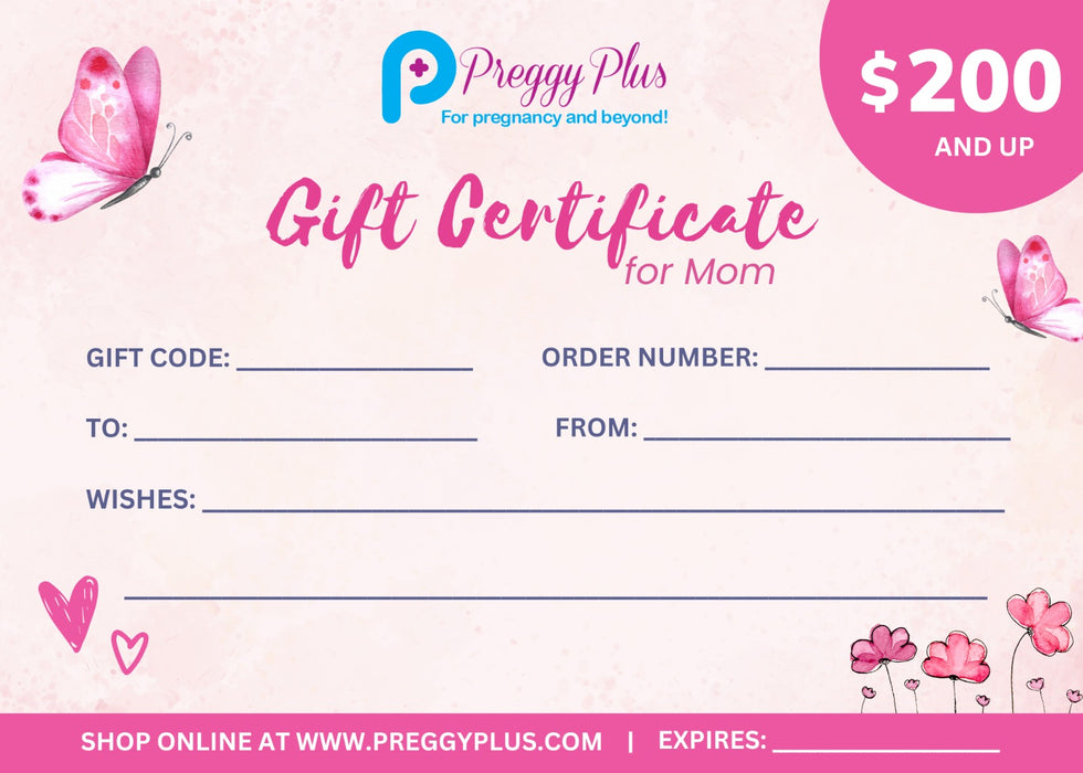 Gift Certificate - Mom - Preggy Plus