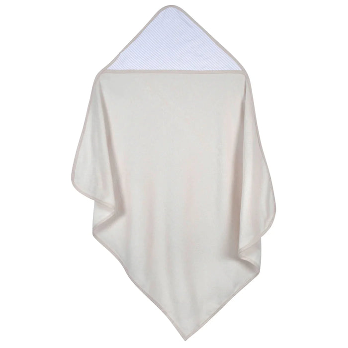 Gerber 3-Piece Baby Neutral Natural Leaves Hooded Towel (1371431DA N01 OSZ) - Preggy Plus
