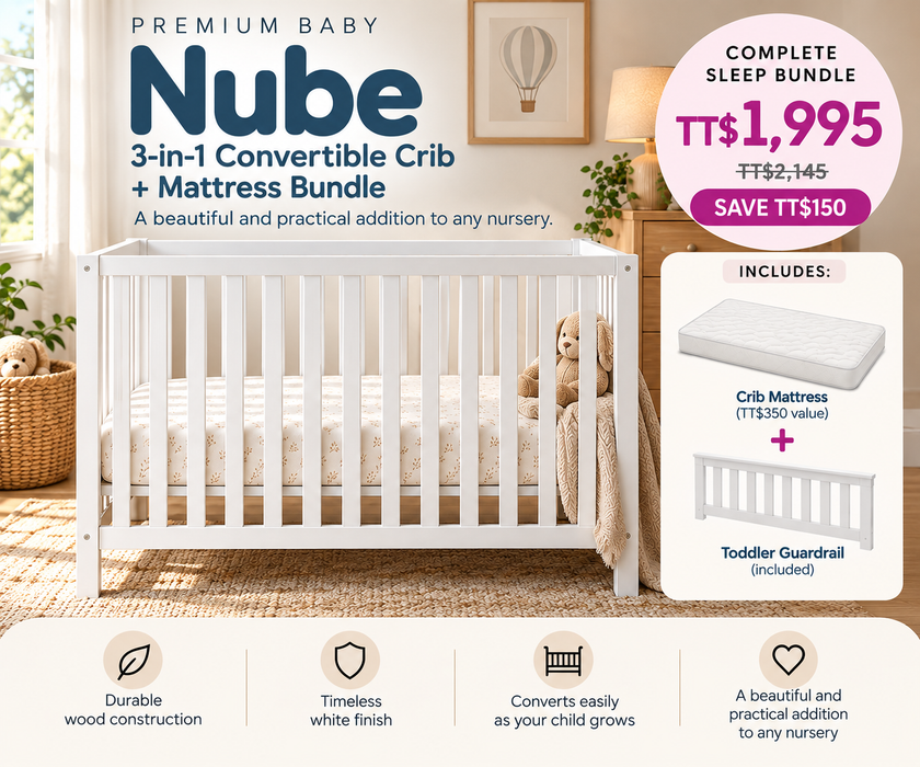 Complete Sleep Bundle (Convertible Crib + Mattress)