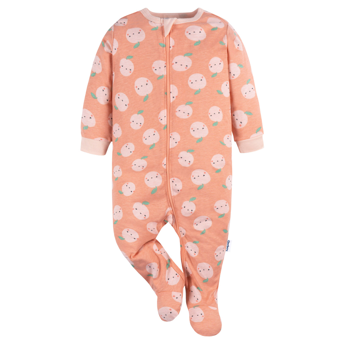 Gerber Baby Girl Peaches Sleep 'N Play, 03 Months (445408 G04 NB2 0/3