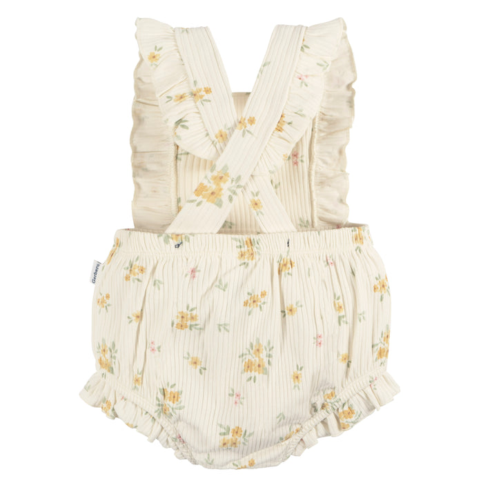 Gerber Baby Girls Bouquets Bubble Romper, 24 Months (431927 G02 INF 24M)