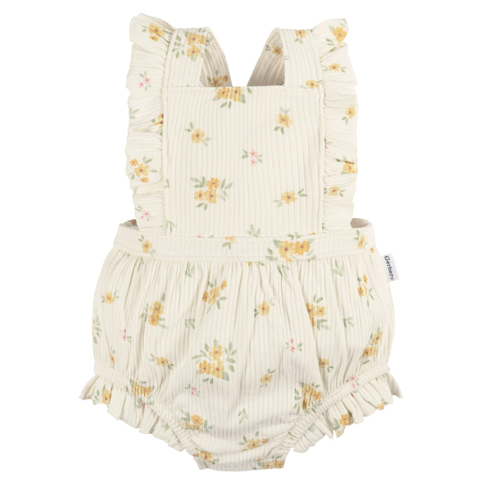 Gerber Baby Girls Bouquets Bubble Romper, 12 Months (431927 G02 INF 12M)