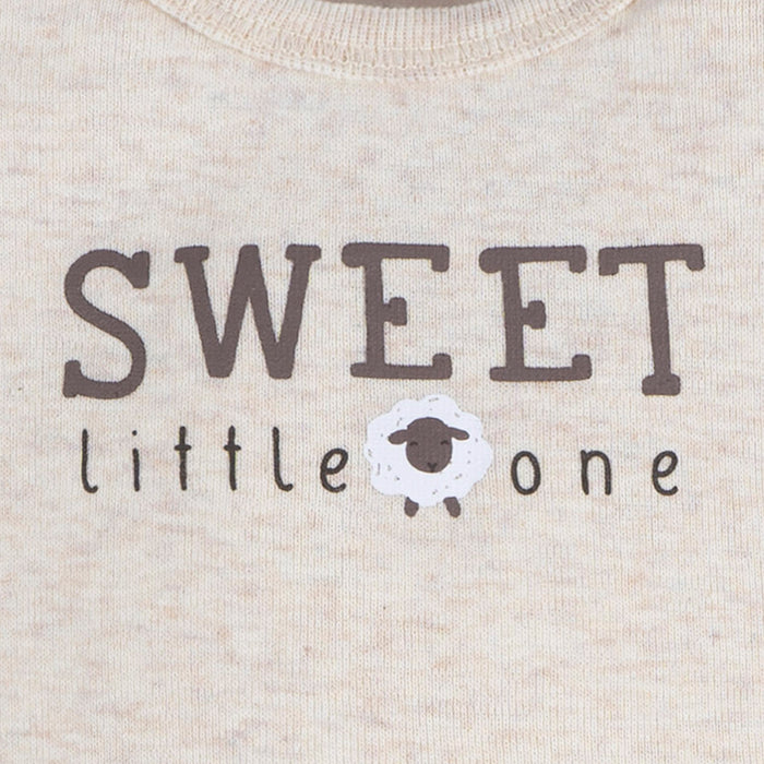 Gerber 3-Pack Baby Neutral Sweet Short Sleeve Onesies, Newborn (445788 N02 NB3 Newborn)