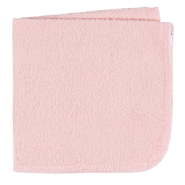 Gerber 4-Pack Girls Bear Washcloths (470701 G02 OSZ)