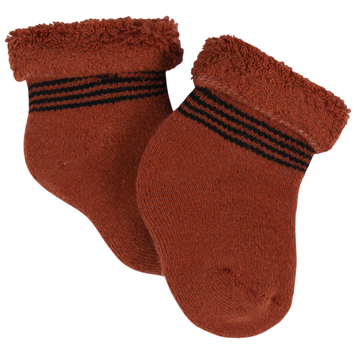 Gerber 3-Pack Baby Boys  Socks, 12 Months (473335 B02 NB3 12M)