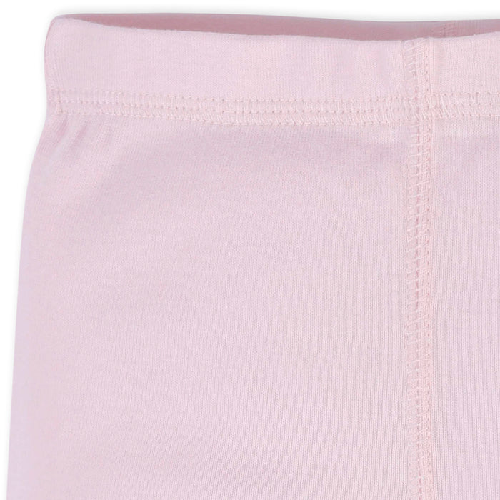 Gerber 2-Pack Baby Girls Pants, Pink/Grey, 3-6 Months (440101 G01 3/6)