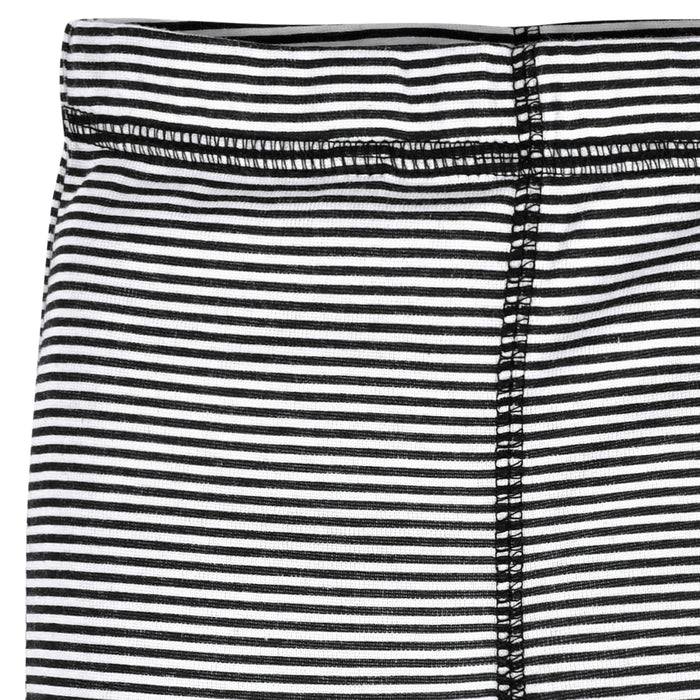 Gerber 2-Pack Baby Girls Pants, Black/Striped, 6-9 Months (440101 G02 6/9)