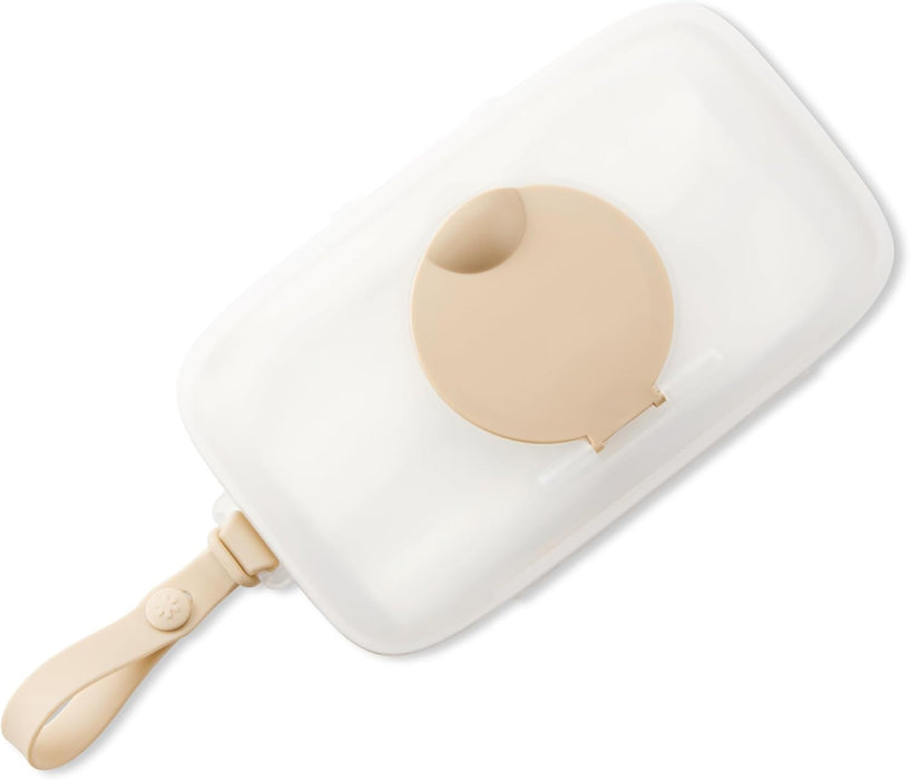 Skip Hop Grab & Go Snug Seal Wipes Case, Oat - Preggy Plus