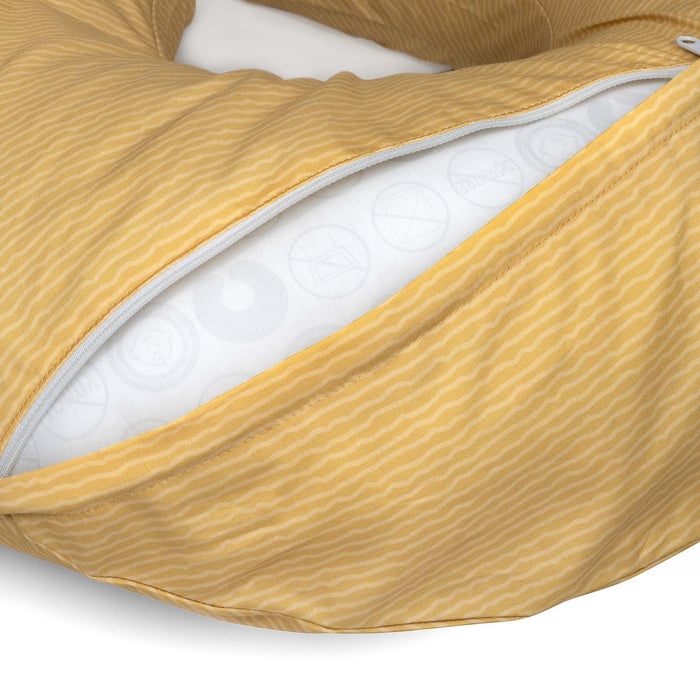 Boppy Classic SLIPCOVER for Nursing Pillows - Ochre Striated - Preggy Plus