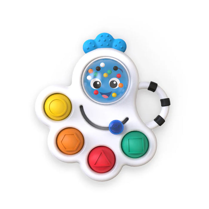 Baby Einstein Octo-Push Bubble Pop BPA-Free Sensory Toy with 5 Ways to Play