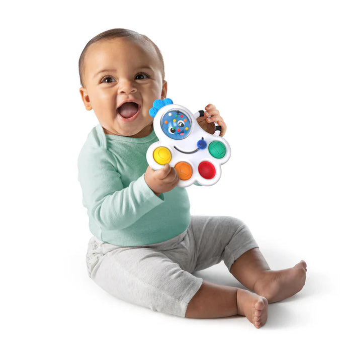 Baby Einstein Octo-Push Bubble Pop BPA-Free Sensory Toy with 5 Ways to Play