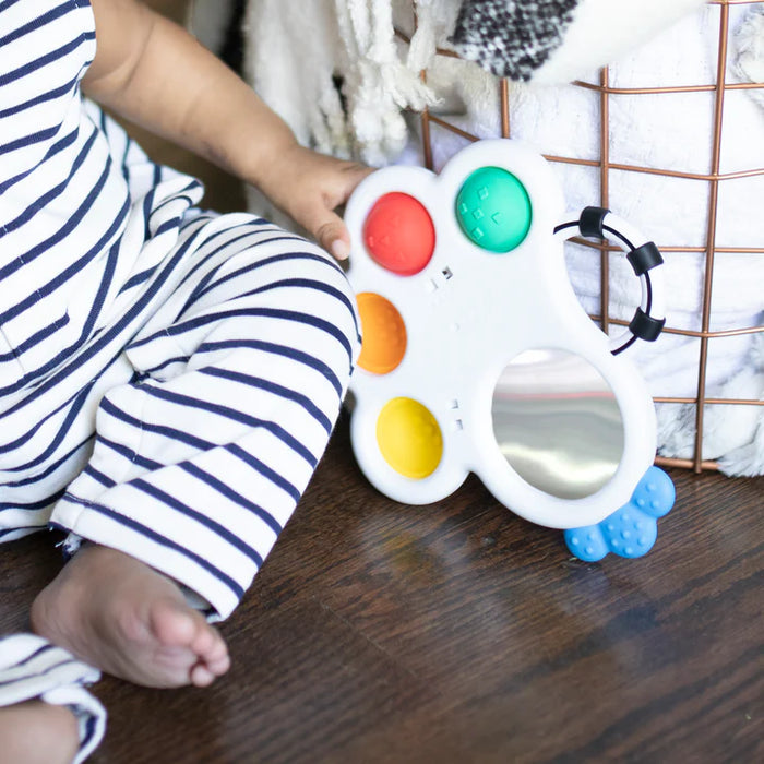 Baby Einstein Octo-Push Bubble Pop BPA-Free Sensory Toy with 5 Ways to Play