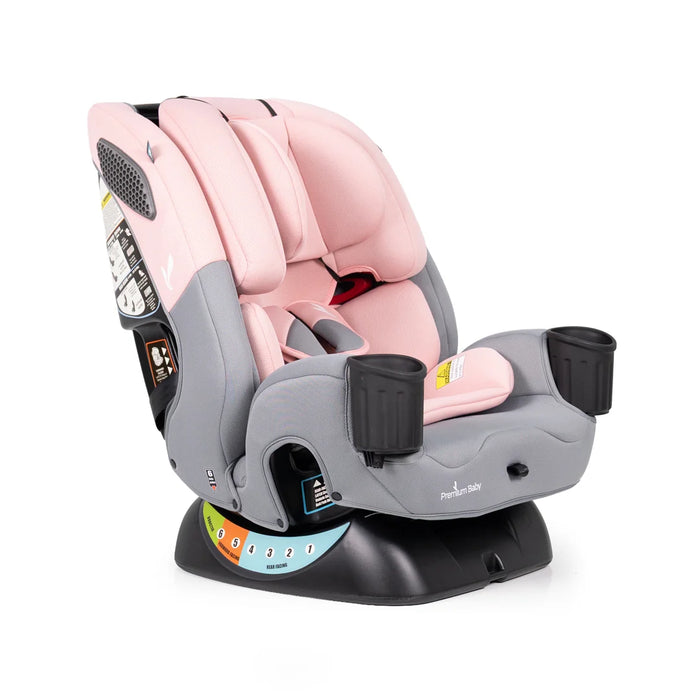 Premium Baby Rumi Convertible Car Seat - Pink