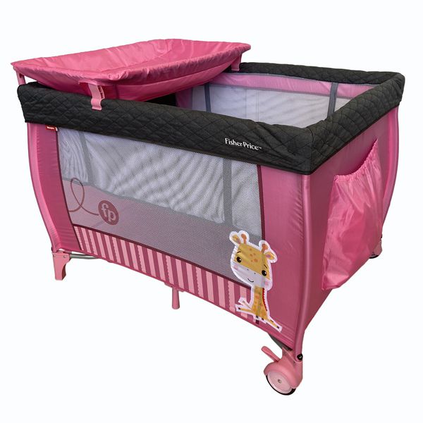 Fisher Price Playpen with Changing Table - Pink - Preggy Plus