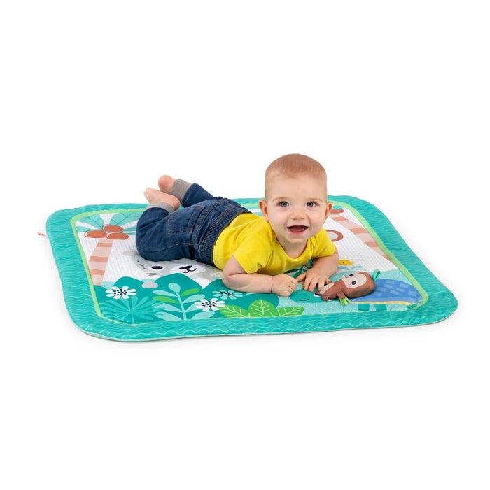 Bright Starts Palm Party Baby Activity Gym & Play Mat
