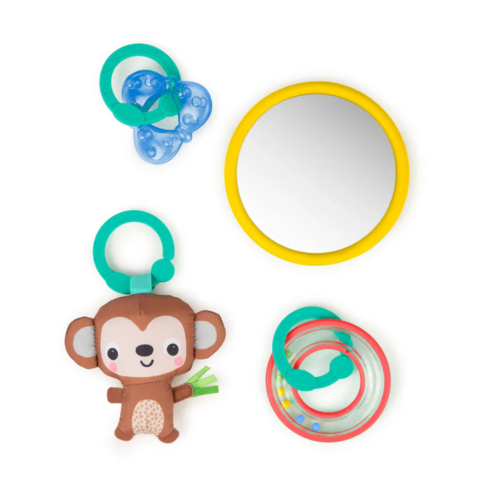 Bright Starts Palm Party Baby Activity Gym & Play Mat