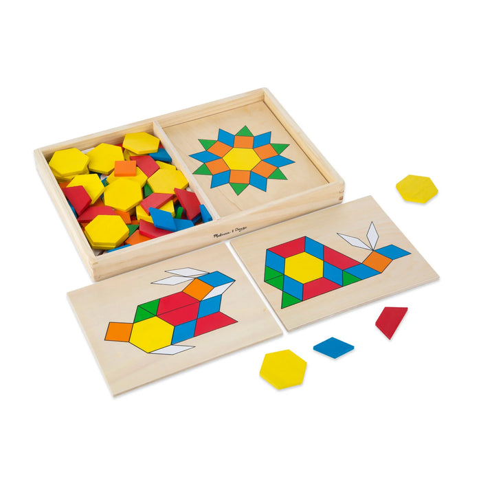 Melissa & Doug Pattern Blocks and Boards