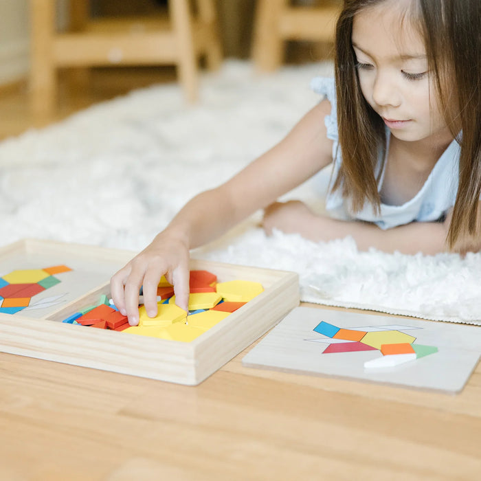 Melissa & Doug Pattern Blocks and Boards