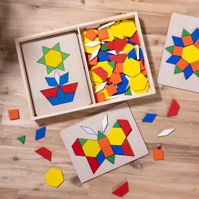 Melissa & Doug Pattern Blocks and Boards