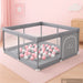 Premium Baby Playpen - Pink Balls - Preggy Plus