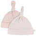 Gerber 4-Piece Baby Girls Pink Cap and Mitten Set, 0-6 Months (138873 G01 0-6M) - Preggy Plus