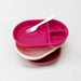 Boon CHOW™ Silicone Divided Plate Set - Pink - Preggy Plus