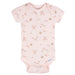 Gerber 3-Piece Baby Pink Garden Onesie Set, 0-3 Months (645915 G01 NB2 0-3M) - Preggy Plus