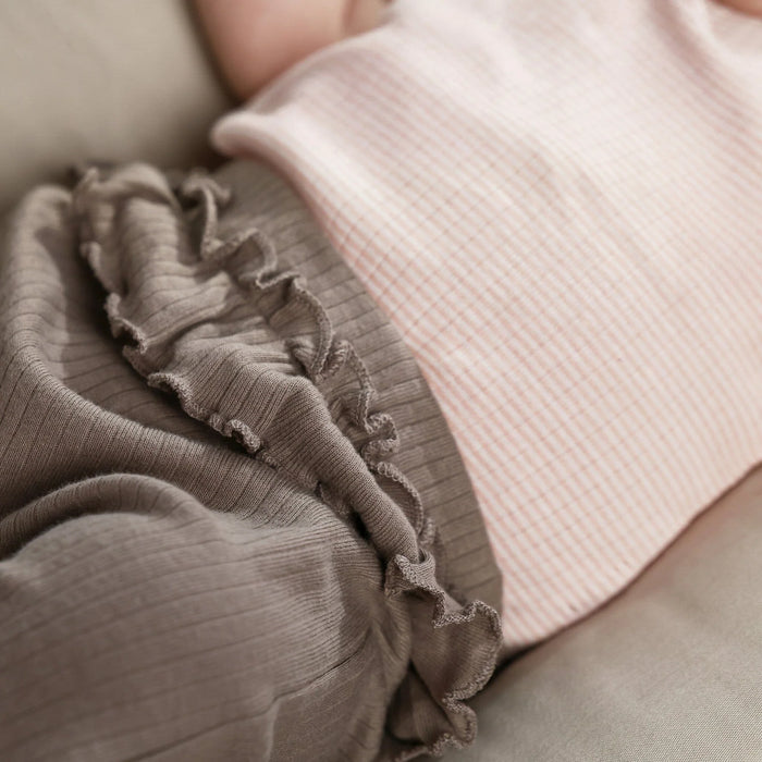 Gerber 2-Piece Baby Girls Pink Garden Pants Set 0-3 Months (645505 G01 NB2 0-3M) - Preggy Plus