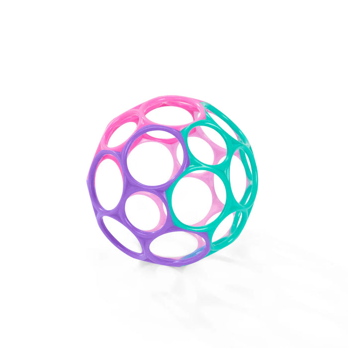 Bright Starts Oball Easy Grasp Classic Ball Toy - Pink/Purple