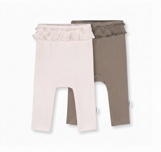 Gerber 2-Piece Baby Girls Pink Garden Pants Set, Newborn (645505 G01 NB2) - Preggy Plus