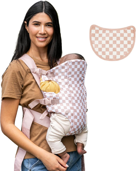 Infantino Swift Classic Carrier - Pink and White Checkered