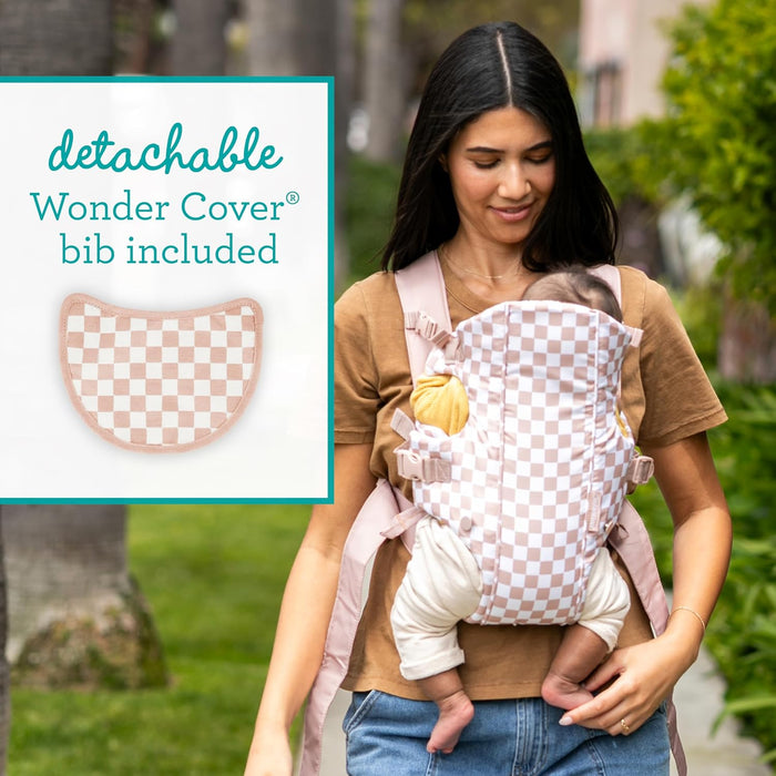 Infantino Swift Classic Carrier - Pink and White Checkered